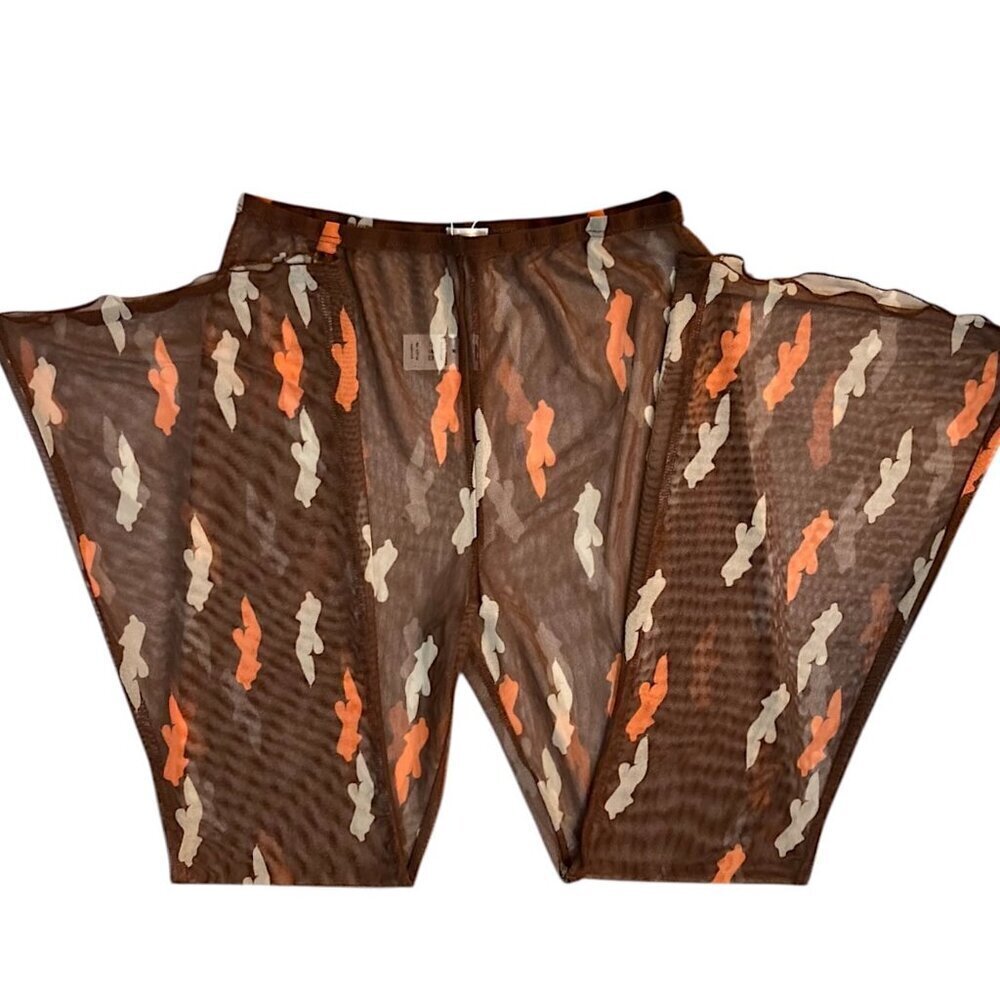 NWT INAMORATA Beachwood Mesh Pants in Floating Figure - Picture 9 of 11